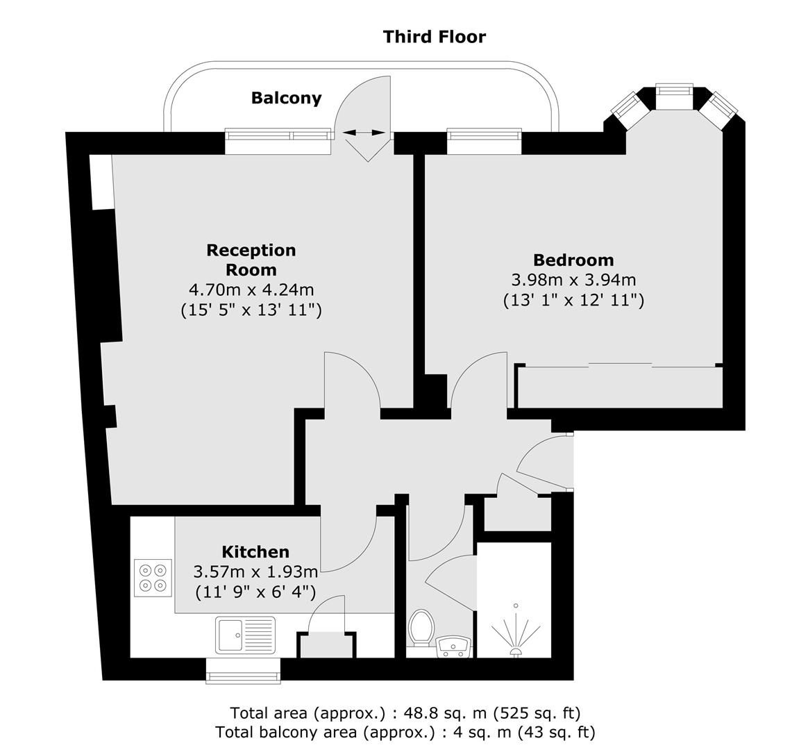 Floorplans For Johns Mews, London